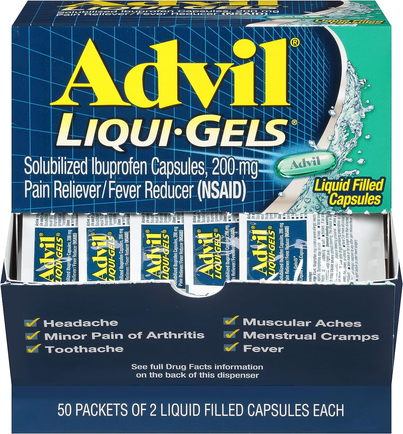 Advil liqui.gels 50/2